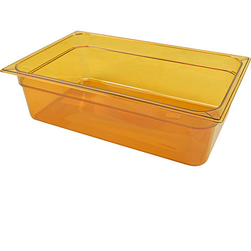 10402B13 - Carlisle - Full Size Amber StorPlus™ High Heat Food Pan