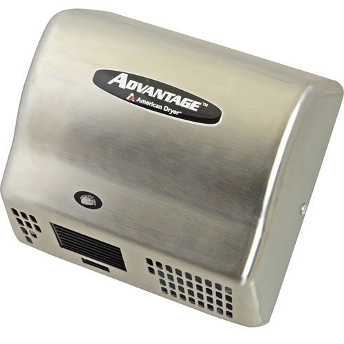 1811044 - American Dryer - Dryer,Handno Touch,AdvanTage Stainless Steel