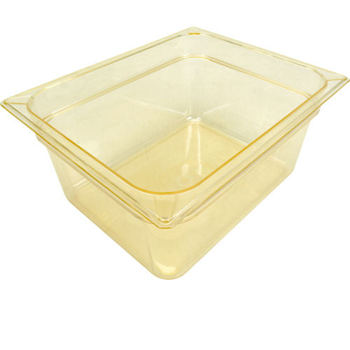 10422B13 - Carlisle - 1/2 Size 6 in Deep Amber StorPlus™ High Heat Food Pan