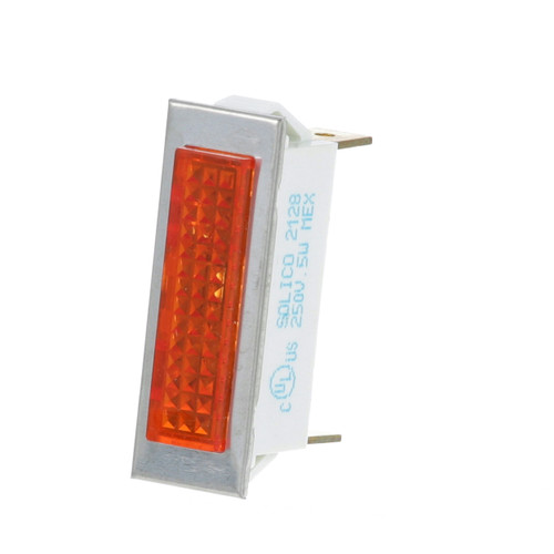 381182 - Mavrik - 3/8 in 250V Amber Signal Light
