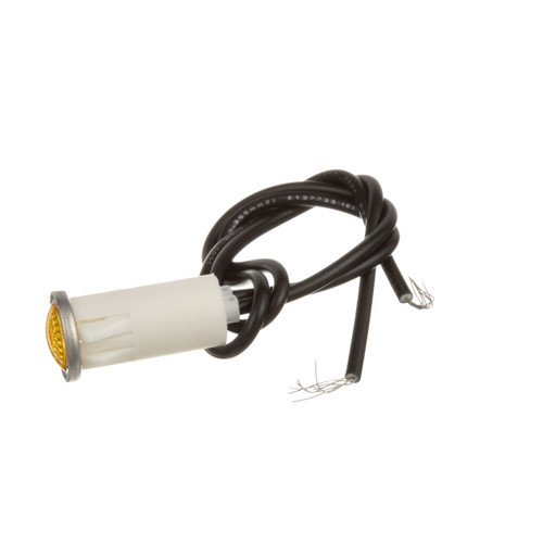 381080 - Mavrik - 125V Hat Flat Amber Signal Light