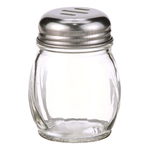3307 - American Metalcraft - 6 oz Glass Spice Shaker w/Top