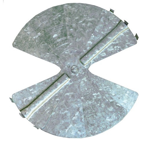ALRD8-10PK - American Louver - 8 in Radial Round Damper
