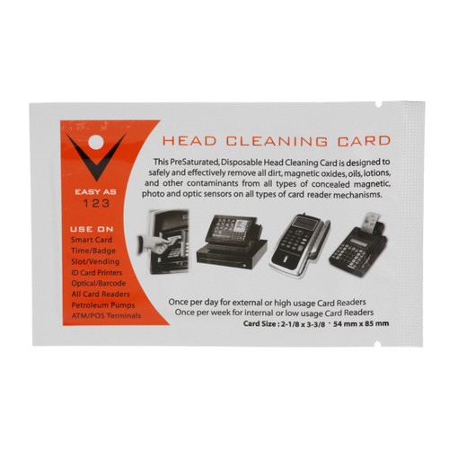 Card Tech - CR80 - Credit Card Reader Cleaning Card