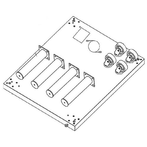 Middleby Marshall - 66159 - Assy, Base Common Leg Ps 640