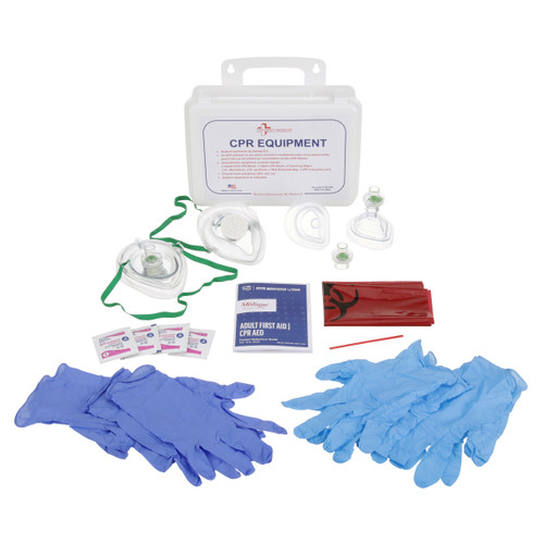 640-408 - Top Safety - CPR Kit 2 adult CPR masks, 2 child CPR masks