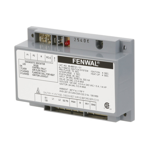 Baxter - 01-1000V9-00152 - Control, ElectronicIgnition