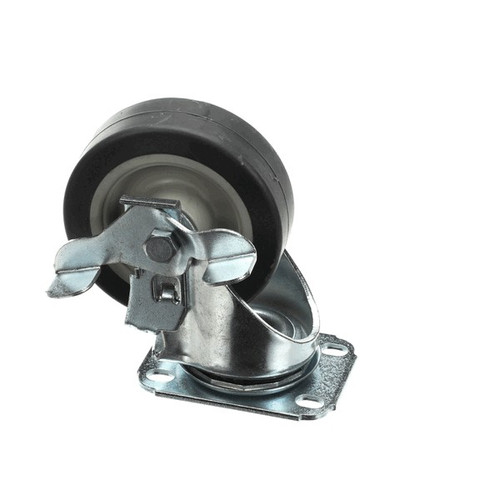 Giles - 40700 - Caster, 5-In, Swivel, W/Brake, Plate Mou
