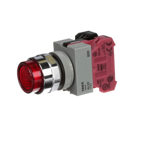 70ROC-0100 - Wood Stone Corp - Push Button Switch, Red