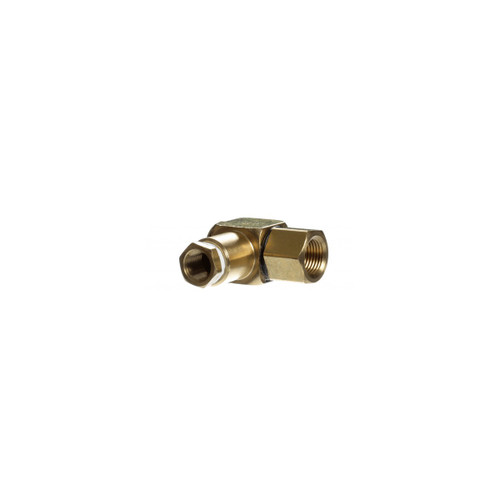 300-1768 - Spray Master - Swivel, Hsrl, 90-Degrees, 1/2" Fm X 3/8" Fm, Brass