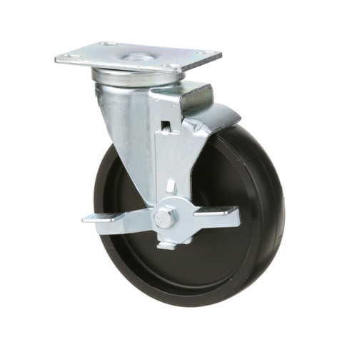 6C525001HDPTLB - Kason® - Duraglide 5 in Swivel Plate Caster w/ Brake 6C525001HDPTLB - Kason® - Duraglide 5 in Swivel Plate Caster w/ Brake