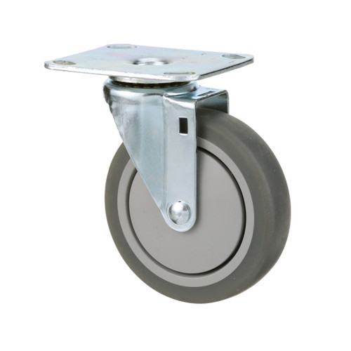 35590 - Mavrik - Extra Heavy Duty Large Swivel Plate Caster With 5 in Wheel