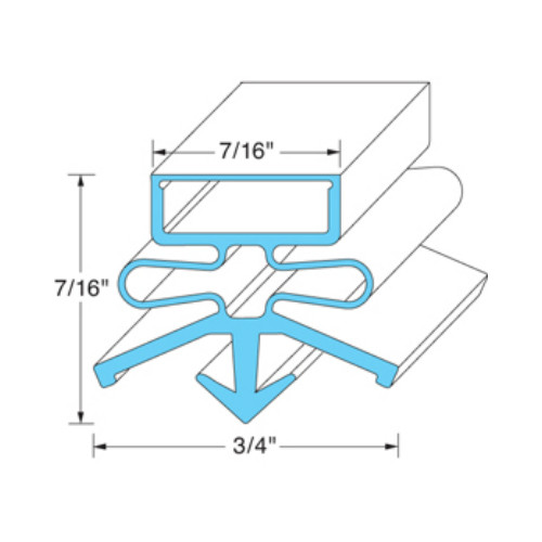 2-731 - National Refrigeration - Gasket