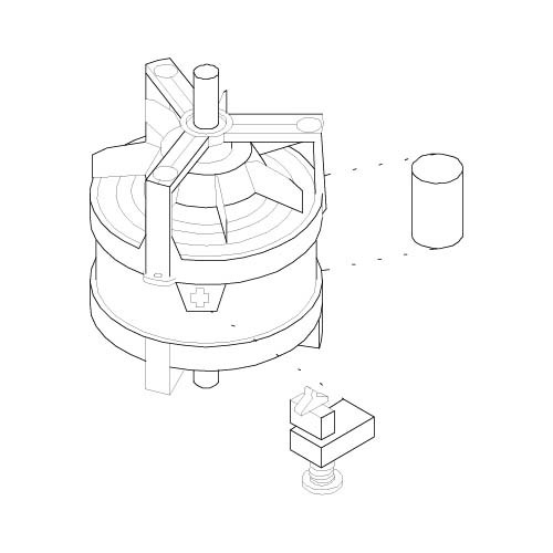 Robot Coupe - 3049 - Motor