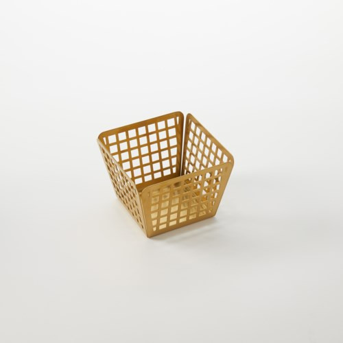 LFRYG44 - American Metalcraft - 4 in Gold Stainless Steel Square Basket