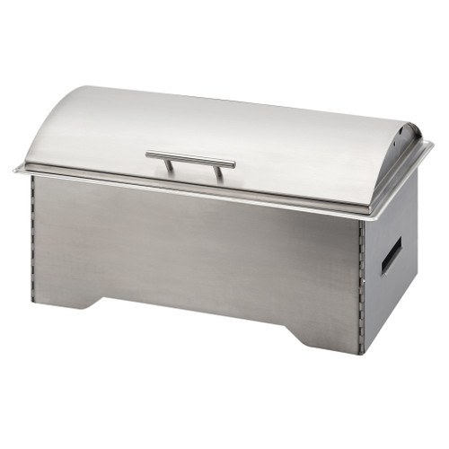 3644-55 - Cal-Mil - 8 qt Stainless Steel Folding Chafer Set