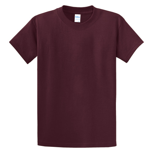 1562BRGM - KNG - Med Maroon Short Sleeve Tee Shirt