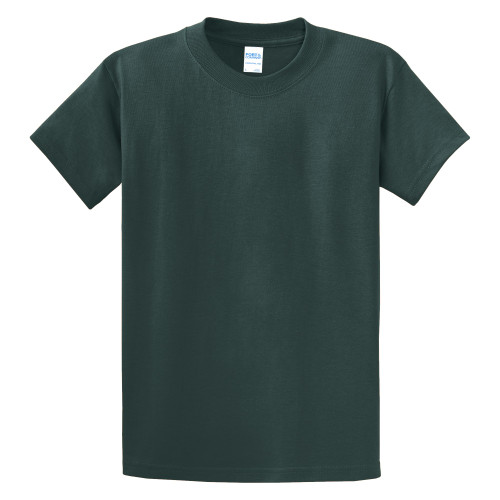 1562FGN2XL - KNG - 2XL Dark Green Short Sleeve Tee Shirt