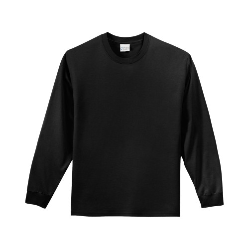 1573BLKS - KNG - Sm Jet Black Long Sleeve Tee Shirt