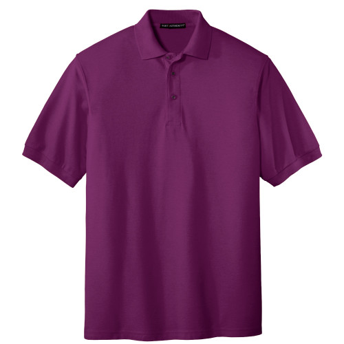 1578DPBL - KNG - Lg Deep Berry Men's Short Sleeve Sport Shirt