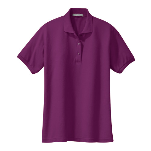 1579DPB3XL - KNG - 3XL Deep Berry Women's Short Sleeve Sport Shirt
