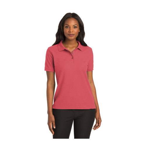 1579HIBS - KNG - Sm Hibiscus Women's Short Sleeve Sport Shirt