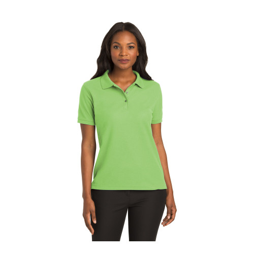 1579LMGL - KNG - Lg Lime Green Women's Short Sleeve Sport Shirt