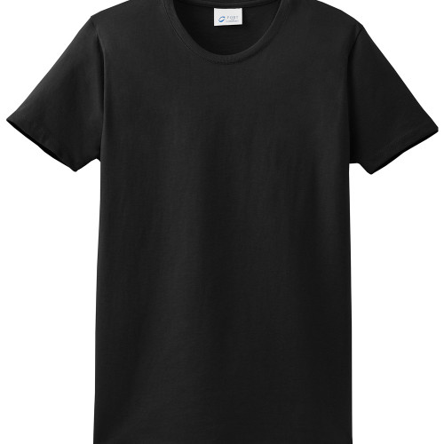 1636BLK3XL - KNG - 3XL Jet Black Women's Tee Shirt
