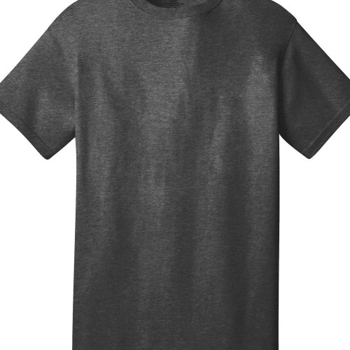 1921DHTXL - KNG - XL Dark Heather Grey Short Sleeve Tee Shirt