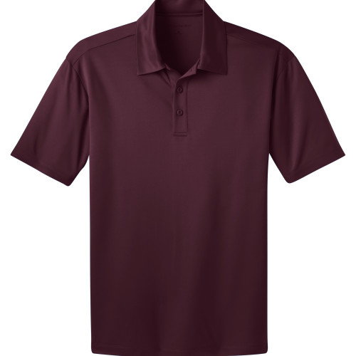 2346MAR4XL - KNG - 4XL Maroon Men's Short Sleeve Sport Shirt