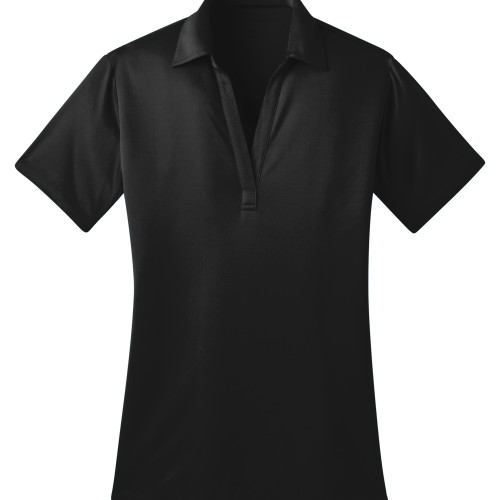 2347BLK4XL - Port Authority - 4XL Black Women's Short Sleeve Sport Shirt