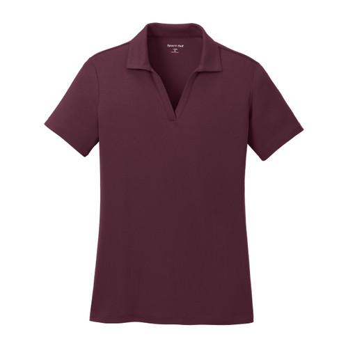 2805MARXXL - KNG - 2XL Maroon Racermesh Women's Sport Shirt