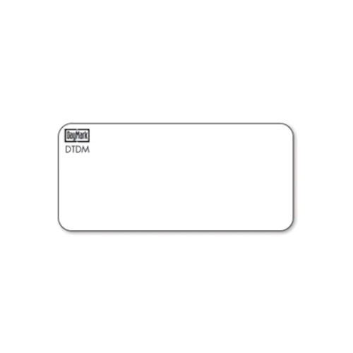 IT115691 - Daymark - 2 in x 1 in Blank DissolveMark® Direct Thermal Labels
