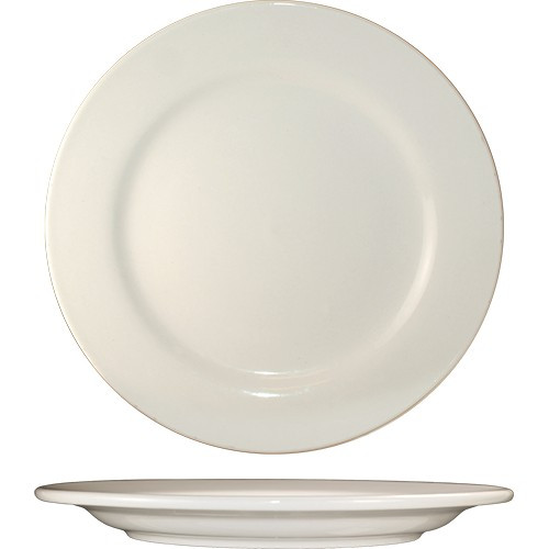RO-6 - International Tableware - 6 5/8 in Roma™ Plate with Rolled edging