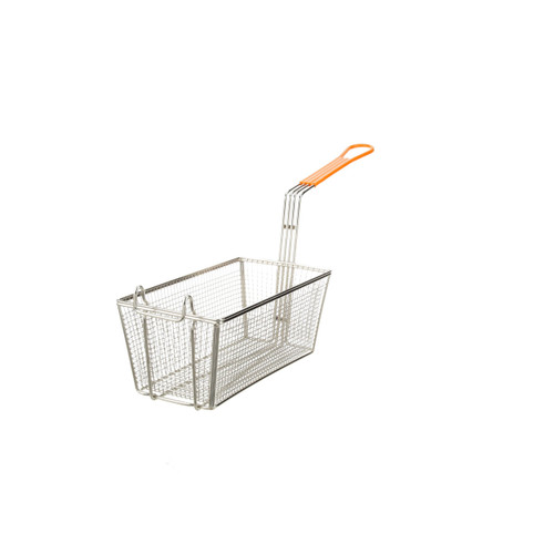 Winco - FB-10 - 12 1/8 in x 5 3/8 in x 6 in Fryer Basket