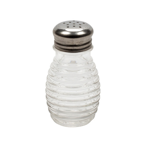 BHM2 - American Metalcraft - 2 oz Glass Beehive Salt & Pepper Shaker w/Tops