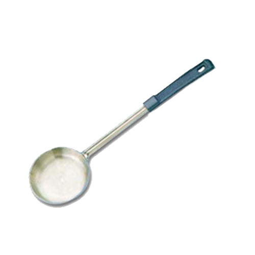 SPN8 - American Metalcraft - 8 oz Blue Solid Portion Spoon