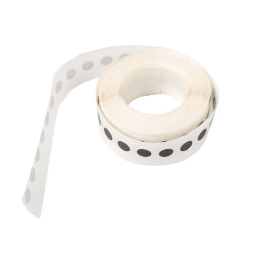 Ecolab - 11006-07-00 - 1/4 in Black Sunday Day Dot Roll