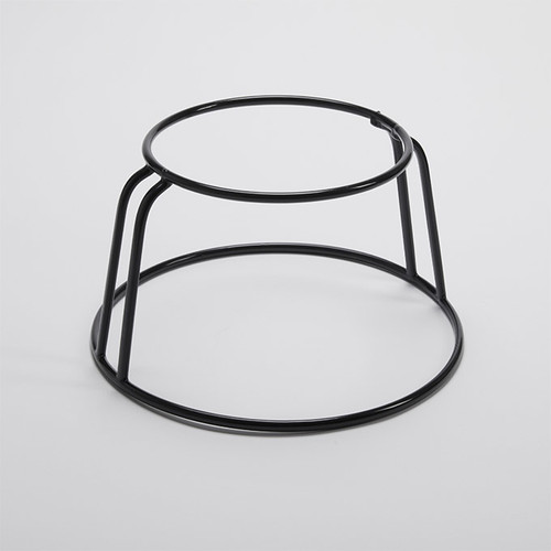American Metalcraft - RSRB8 - 8 3/4 in Black Rubberized Stand