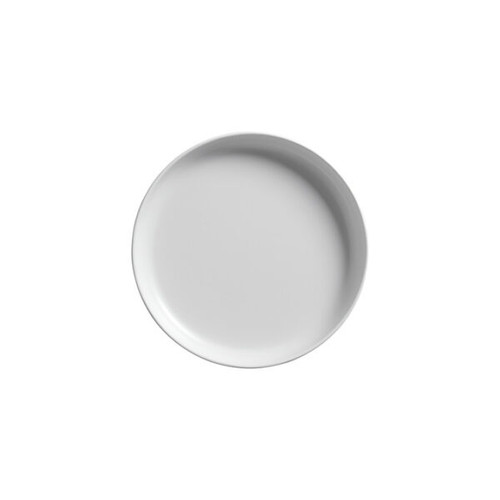 ARP6WH - American Metalcraft - 6 1/4 in White Melamine Coupe Plate