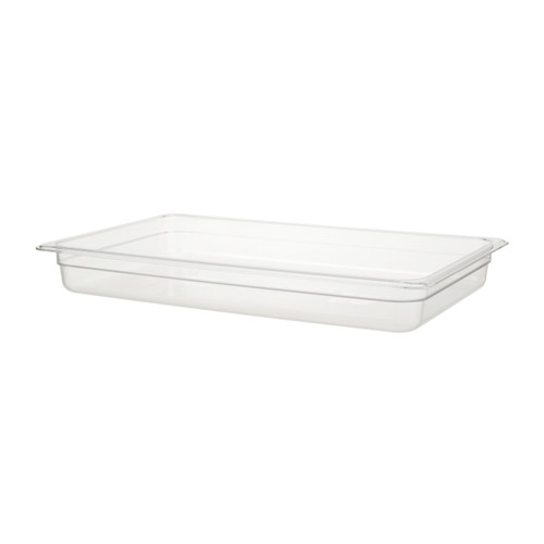 12CW135 - Cambro - Full Size 2 1/2 in Clear Camwear® Food Pan