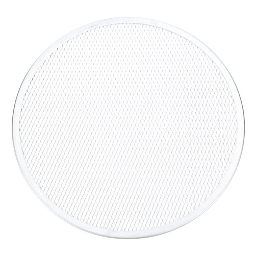 Winco - APZS-14 - 14 in Aluminum Pizza Screen