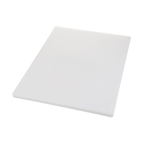 CBH-1824 - Winco - 18 in x 24 in x 3/4 in White Cutting Board