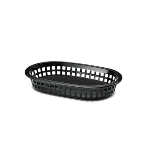 Tablecraft - 1073BK - Black Fast Food Basket