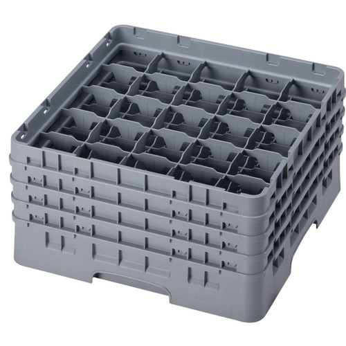 25S800151 - Cambro - 25 Compartment 8 1/2 in Camrack® Glass Rack