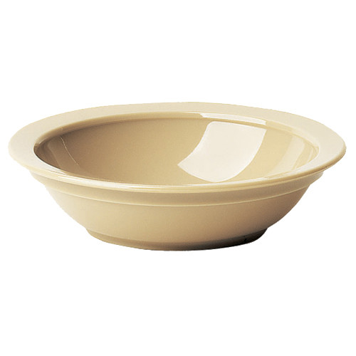 60CW133 - Cambro - 10 oz Camwear® Beige Round Grapefruit Bowl
