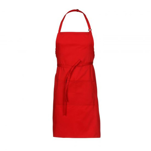 F8-RED - Chef Works - Red Butcher Apron