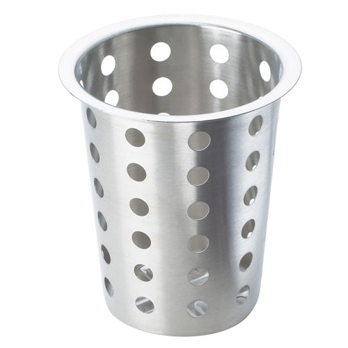 1017-39 - Cal-Mil - 4 1/2 in Stainless Steel Flatware Cylinder