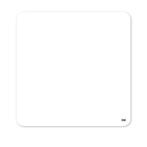 110080 - Daymark - DissolveMark 2 1/2 in x 2 1/2 in White Label