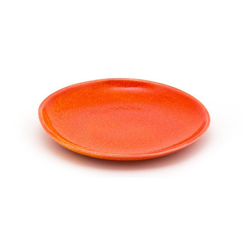 DDP061ORP22 - Front Of The House - 10 in Round Kiln® Blood Orange Plate